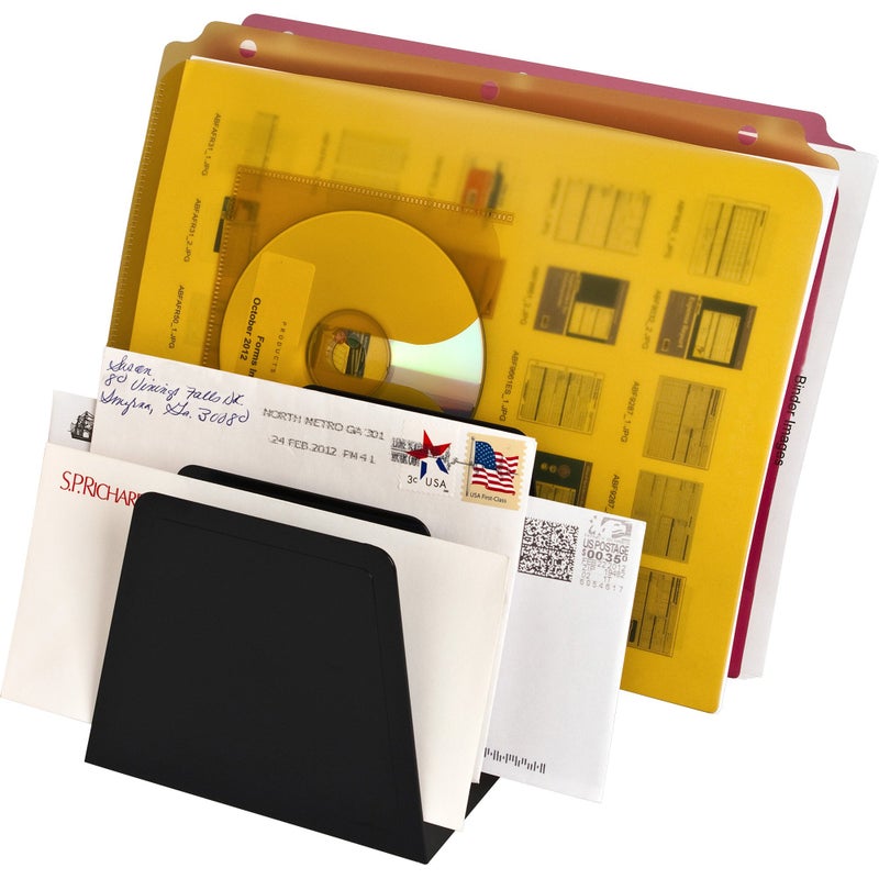 Business Source منظم مكتب بيزنس سورس، 1 رطل، أسود، موديل: BSN11876 - Image 2